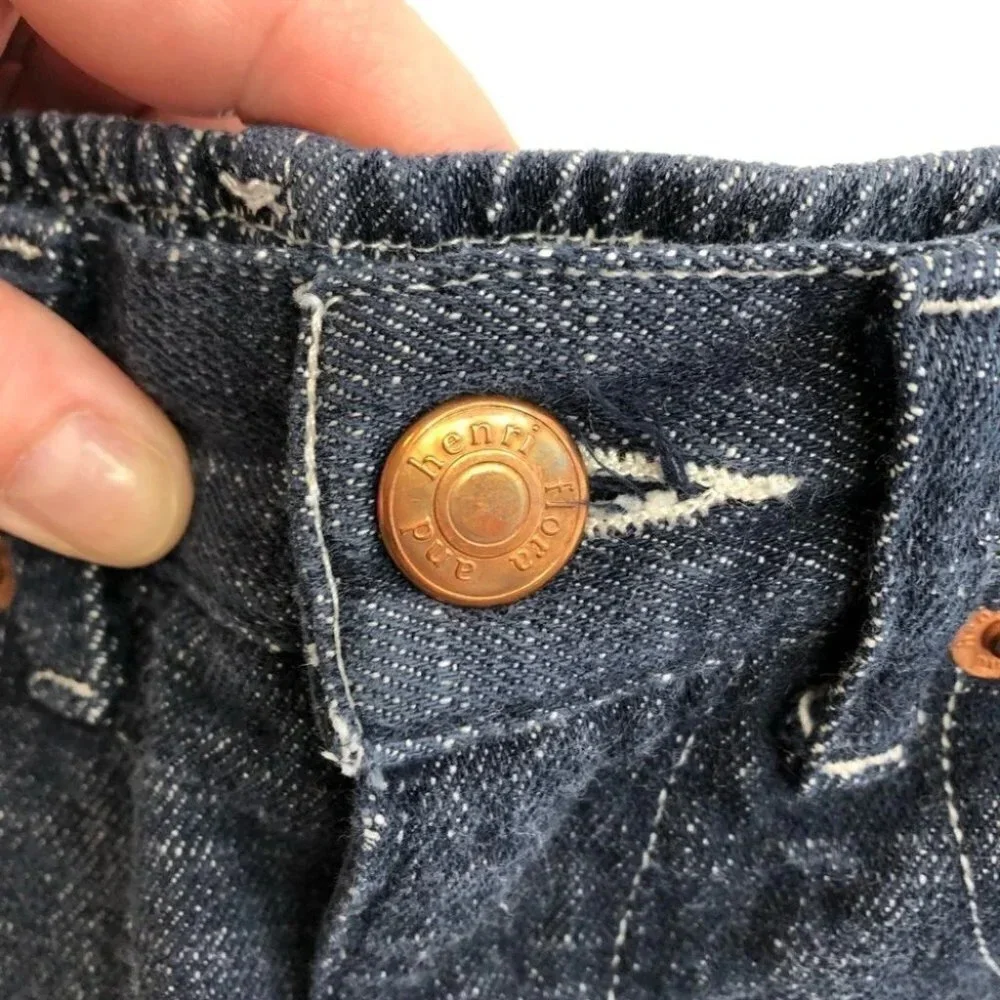 Flora and Henri‎ jeans straight leg dark wash size 3 years